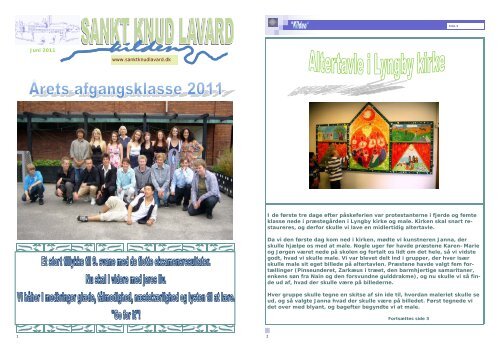 Kilden juni 2011 - Sankt Knud Lavard skole