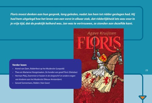 Brochure Geschiedenis in een boekenkast - SIOB