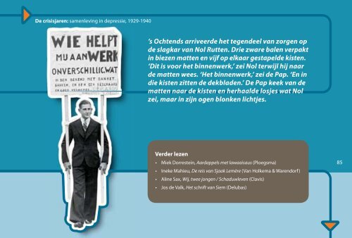 Brochure Geschiedenis in een boekenkast - SIOB