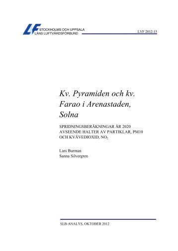 Luftutredning (PDF, 1,2 MB) - Solna stad