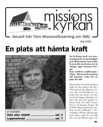 En plats att hämta kraft - Missionskyrkan Tibro