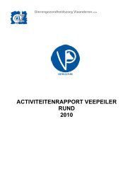 ACTIVITEITENRAPPORT VEEPEILER RUND 2010 - DGZ