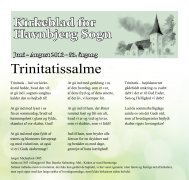 Kirkebladet juni 2013 - Havnbjerg kirke