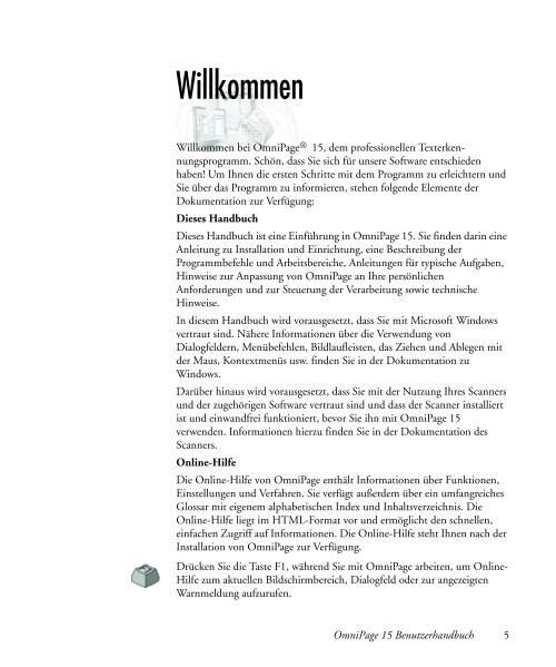 OmniPage deinstallieren - Visioneer