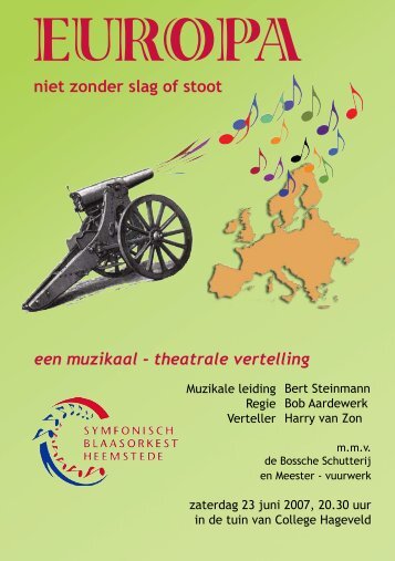 EUROPA - Symfonisch Blaasorkest Heemstede