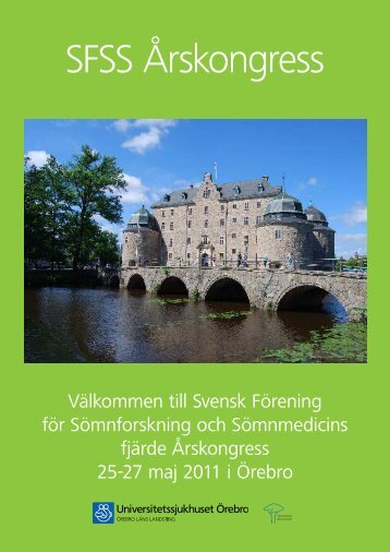 SFSS Årskongress - Svensk förening för sömnforskning och ...