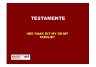 TESTAMENTE - Crest Trust Services