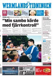 Nya Wermlands-Tidningen 15 augusti - Nwt.se