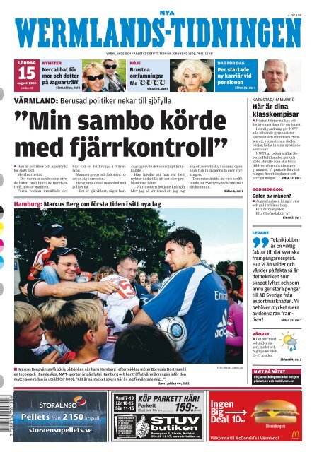 Nya Wermlands-Tidningen 15 augusti - Nwt.se