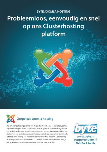 Joomla Hosting - Byte