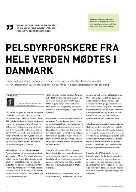 Download Dansk Pelsdyravl September 2012 - Kopenhagen Fur