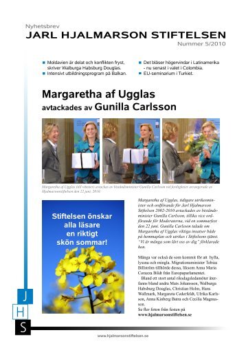 Margaretha af Ugglas - Jarl Hjalmarson Stiftelsen