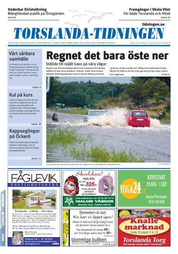Regnet det bara öste ner - Torslanda Tidningen