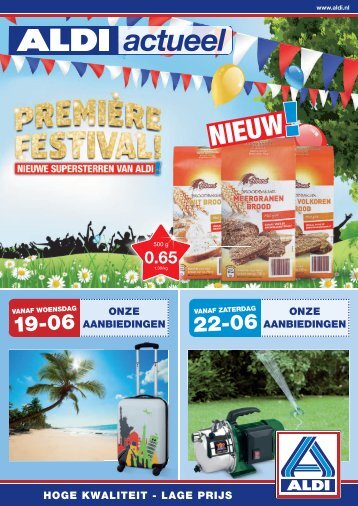 De folder nu als PDF tonen. - Aldi
