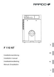 F 110 NT - RAPIDO Wärmetechnik GmbH