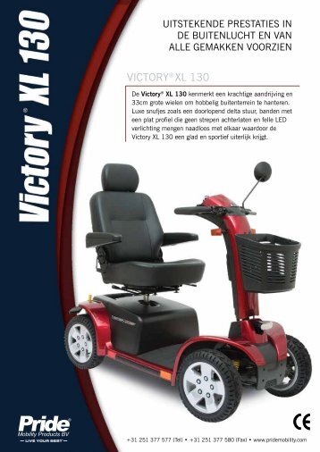 Victory®XL 130 - Pride Mobility Products
