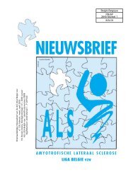 Nieuwsbrief - ALS Liga België