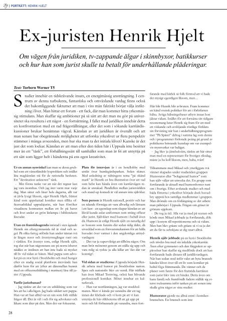 Press Judicata nr 4 2009 - Juridiska Föreningen i Uppsala