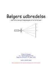 Bølgers udbredelse - martin theill johansen