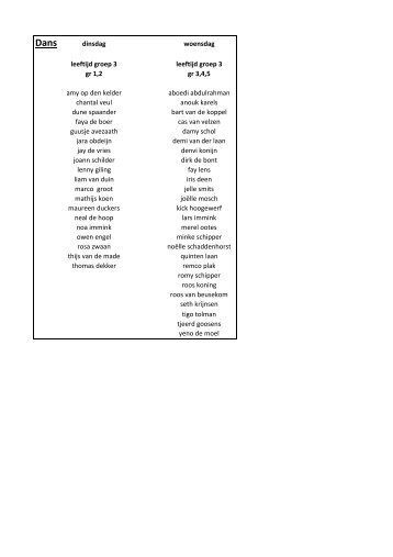 Indeling sportservice 2012 (2).xlsx - Huttendorp Obdam