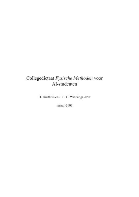 fysische methoden.pdf - Av Consulting