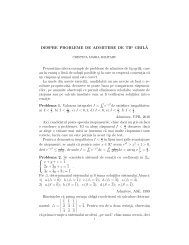 O Lectie De Combinatorice A Dubla Nume Arare Ssmr