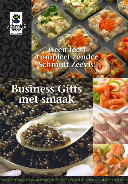 Business Gifts met smaak - Schmidt Zeevis