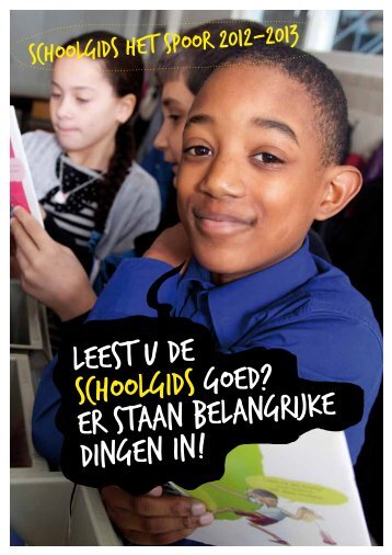 Schoolgids - Basisschool Het Spoor