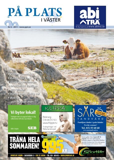 Ladda hem PDF-tidning här. - På Plats i Väster