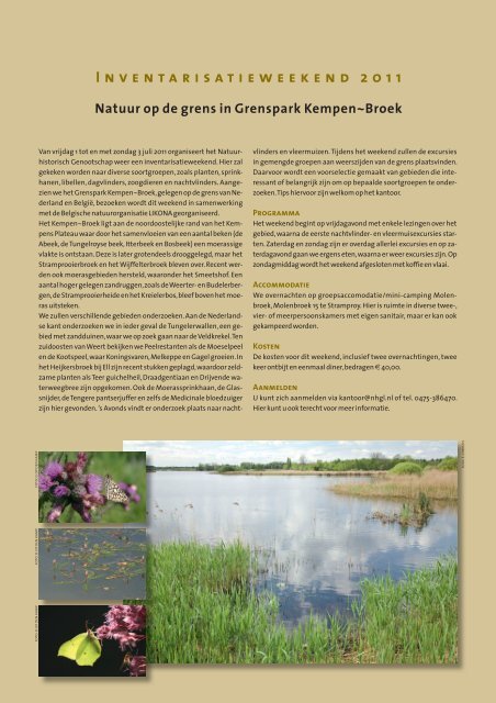 06 nhm juni - Natuurhistorisch Genootschap in Limburg