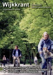 krant 4 - Wijkcentrum Vondelpark-Concertgebouwbuurt