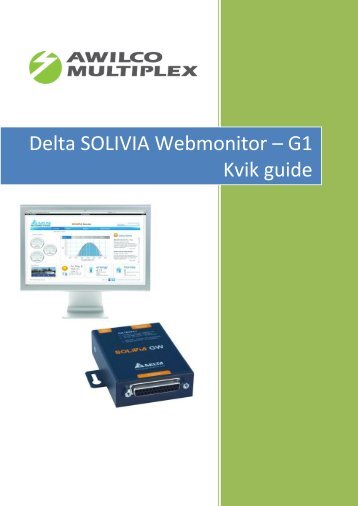 Kvikguide - Solivia Webmonitor - mobil-energi.dk