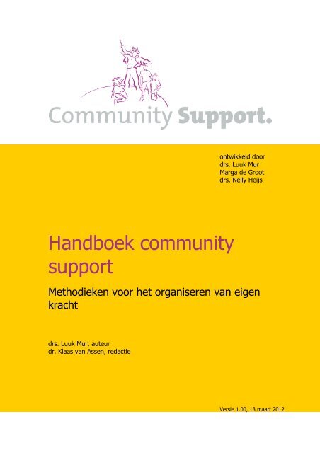 Handboek Community Support