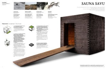 Innoittajat / inspirationskällorna / inspiration ... - Sauna Savu