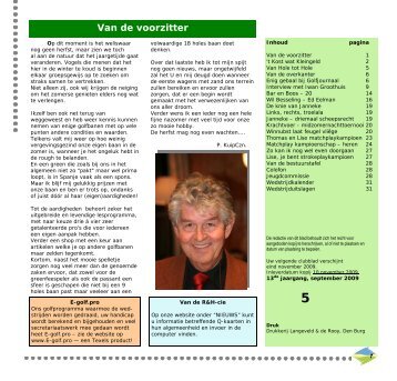 september - de Texelse