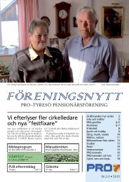 PRO–tyresö Pensionärsförening