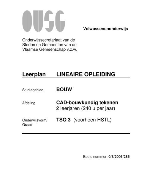 Beste CAD-bouwkundig tekenen - OVSG PN-59