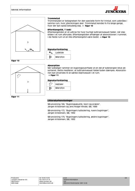 Massive trægulve Generel information Lyd Bolig / Erhverv ... - Junckers