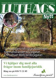 nr. 5/2010 - luthagsnytt