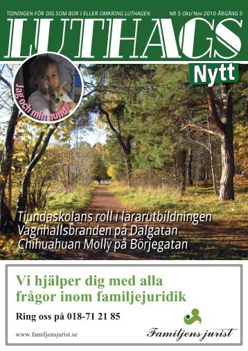 nr. 5/2010 - luthagsnytt