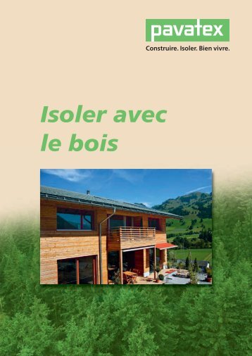 Isoler avec le bois - Pavatex