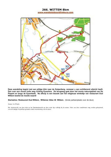 266. WITTEM 8km - Wandelgids Zuid-Limburg