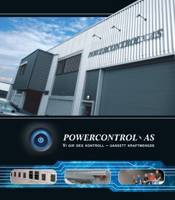 Last ned vår PDF Katalog - POWERCONTROL AS