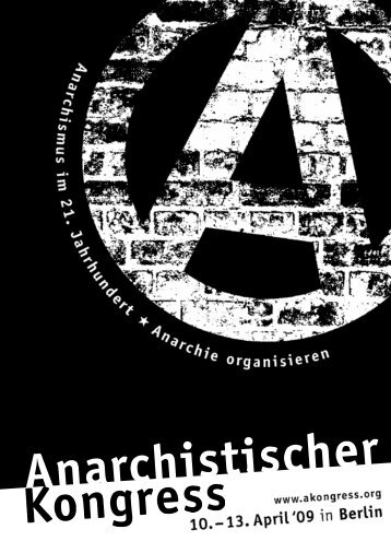 Reader - Anarchistischer Kongress 2009