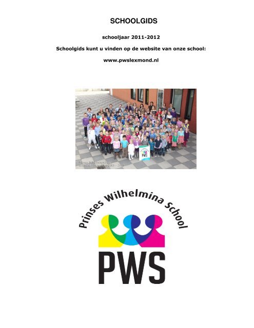 SCHOOLGIDS - Prinses Wilhelminaschool - YUMPU