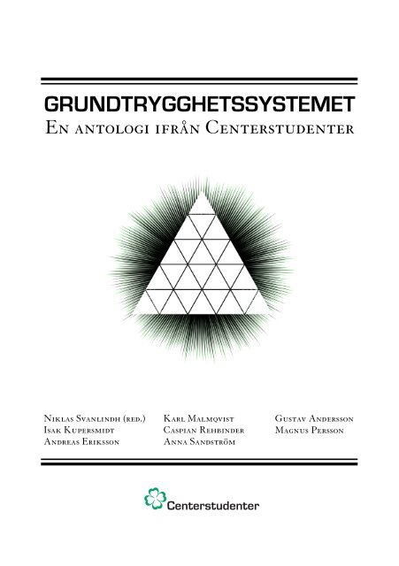 GRUNDTRYGGHETSSYSTEMET - Centerstudenter