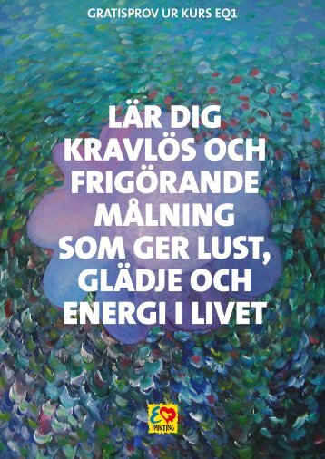 Smakprov på innehåll - EQ-painting