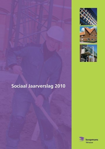 Sociaal Jaarverslag Koopmans 2010