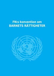 FN:s konvention om BARNETS RÄTTIGHETER