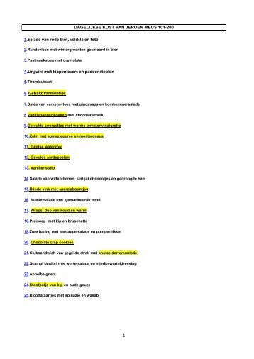 Jeroen Meus recepten 101-200